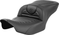 SADDLEMEN Roadsofa™ Seat - without Backrest - Tuck-n-Roll - Carbon Fiber - FLTR/FLHX '23-'24 823-07-20400 — image 1