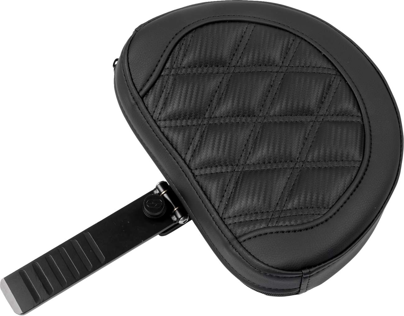 SADDLEMEN Roadsofa™ Extended Reach Seat - with Backrest - Carbon Fiber - Lattice Stitch - FLTR/FLHX '23-'24 823-07-207B0 — image 3