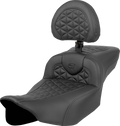 SADDLEMEN RoadSofa™ Tri Gripper Seat - Extended Reach - w/ Backrest - FLH/FLT '23-'24 823-07-211B0 — image 1