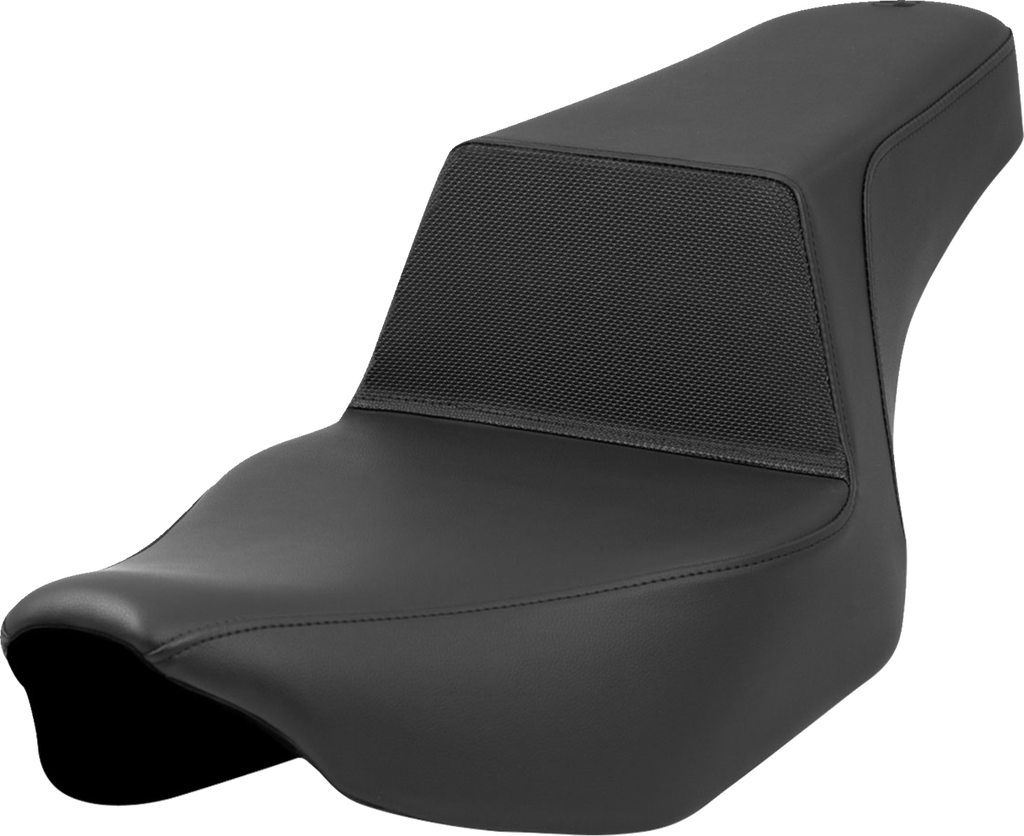 SADDLEMEN Step-Up Seat - Gripper Lumbar - Black - Extended Reach - FL '23-'24 823-07E-174 — image 1