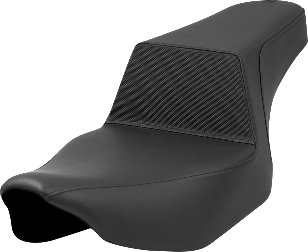 SADDLEMEN Step-Up Seat - Gripper Lumbar - Black - Extended Reach - FL '23-'24 823-07E-174 — image 1