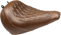 MUSTANG Wide Tripper™ Solo Seat - without Backrest - Diamond - Brown - FLFB/S '18-'25 83023 — image 1