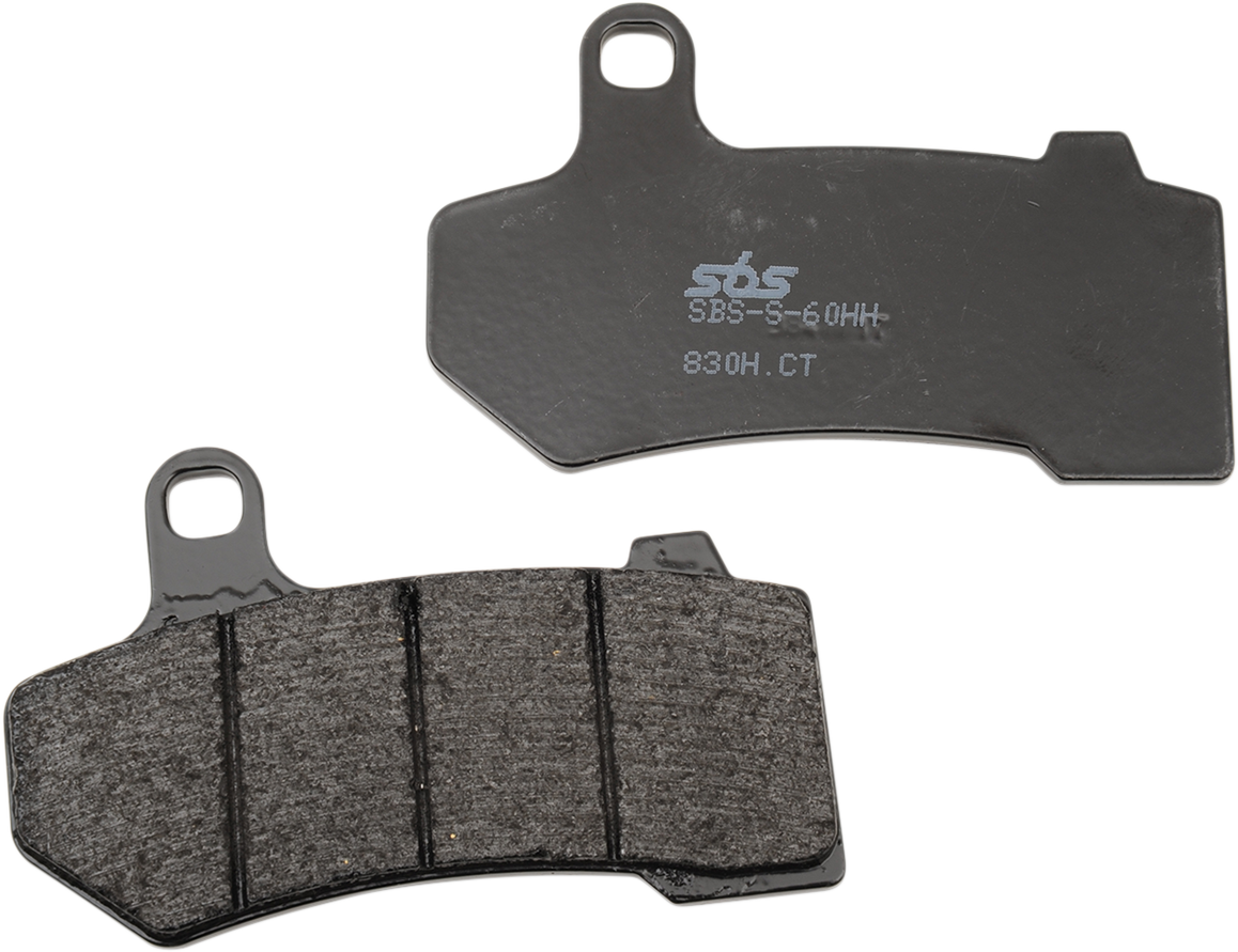 SBS Organic Harley/Buell Brake Pad (Front/Rear) - 830H.CT — image 1