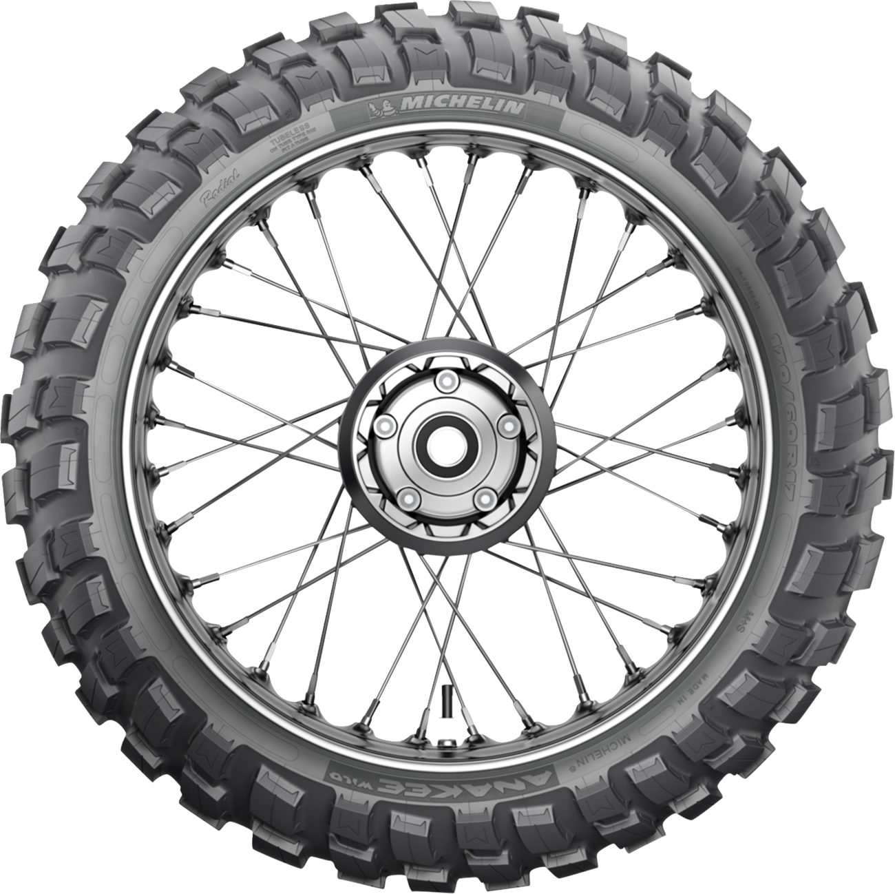 MICHELIN Tire - Anakee Wild - Rear - 110/80-18 - 58S 84036 — image 3