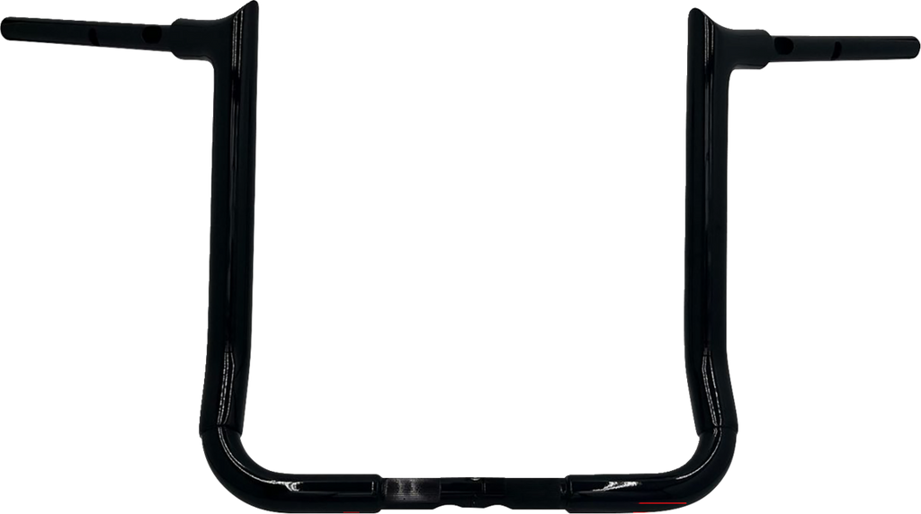 FAT BAGGERS INC. 1-1/2" EZ Install Pointed Top Handlebar - 16" - Black 845016-B — image 1