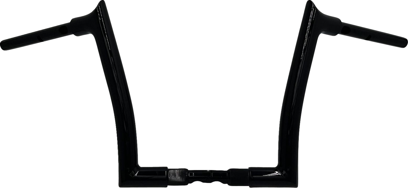 FAT BAGGERS INC. 1-1/2" EZ Install Pointed Top Handlebar - 12" - Black 848012-B — image 1