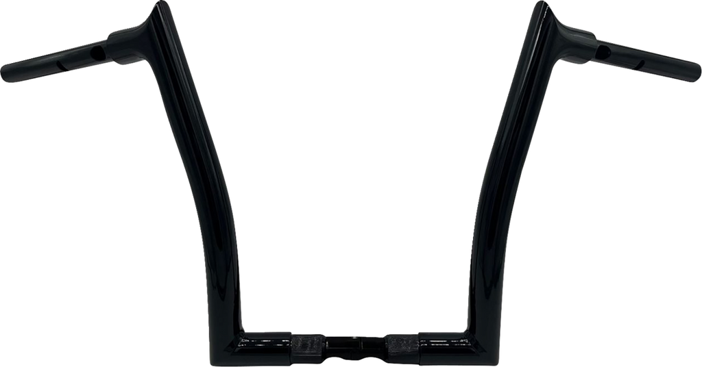 FAT BAGGERS INC. 1-1/2" EZ Install Pointed Top Handlebar - 14" - Black 848014-B — image 1
