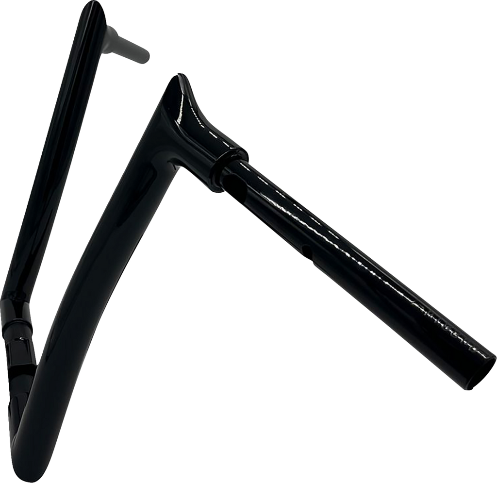 FAT BAGGERS INC. 1-1/2" EZ Install Pointed Top Handlebar - 14" - Black 848014-B — image 2