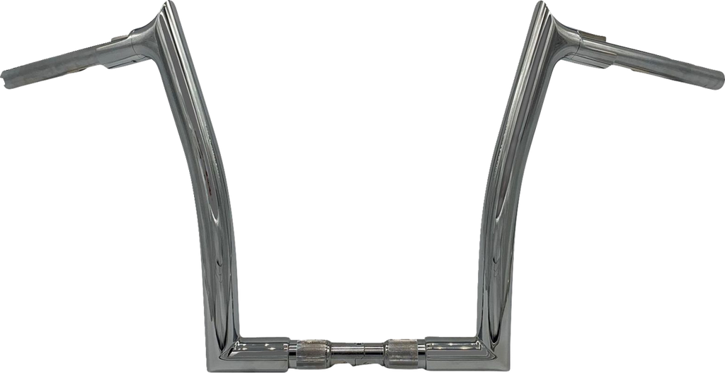 FAT BAGGERS INC. 1-1/2" EZ Install Pointed Top Handlebar - 14" - Chrome 848014 — image 1