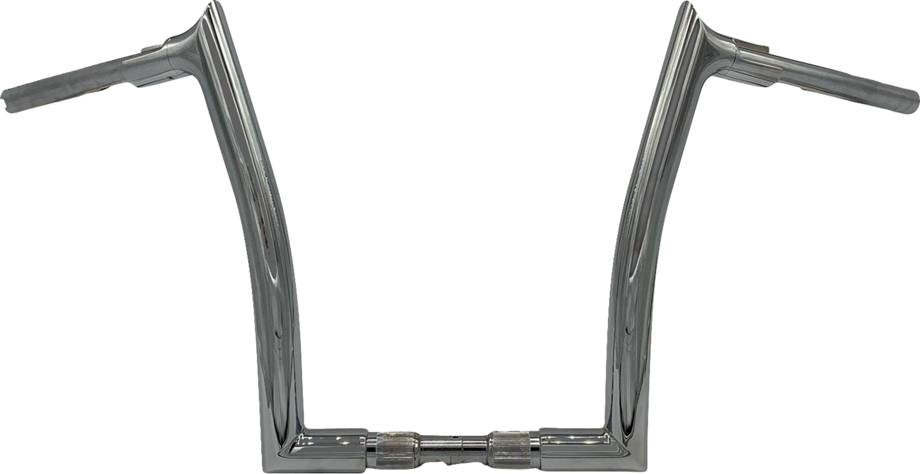 FAT BAGGERS INC. 1-1/2" EZ Install Pointed Top Handlebar - 14" - Chrome 848014 — image 1