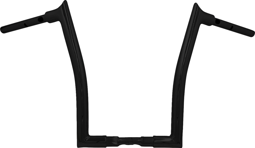 FAT BAGGERS INC. 1-1/2" EZ Install Pointed Top Handlebar - 16" - Black 848016-B — image 1