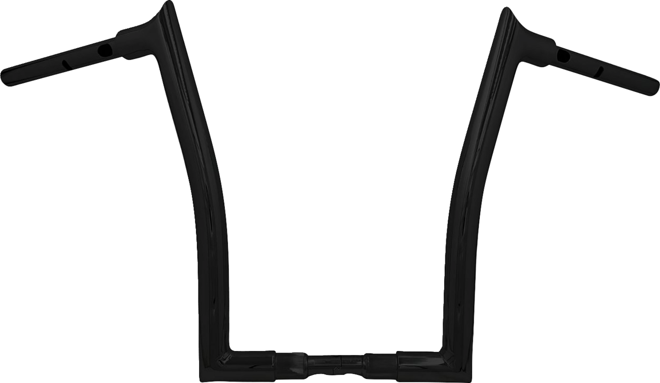 FAT BAGGERS INC. 1-1/2" EZ Install Pointed Top Handlebar - 16" - Black 848016-B — image 1