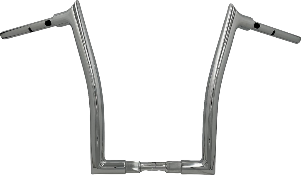 FAT BAGGERS INC. 1-1/2" EZ Install Pointed Top Handlebar - 16" - Chrome 848016 — image 1