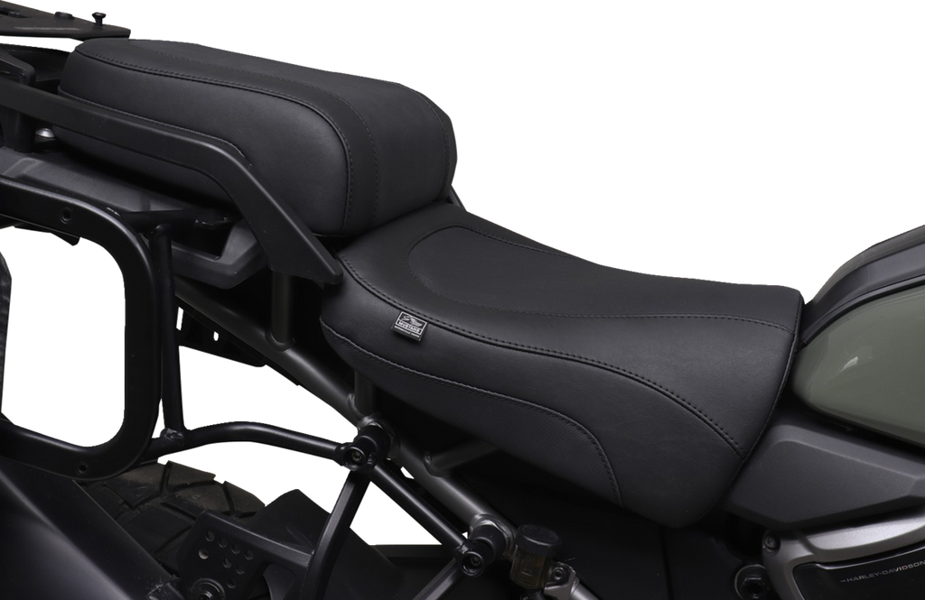 MUSTANG Adventure Touring Seat - Vinyl - Black - Pan America '21-'25 84810 — image 4