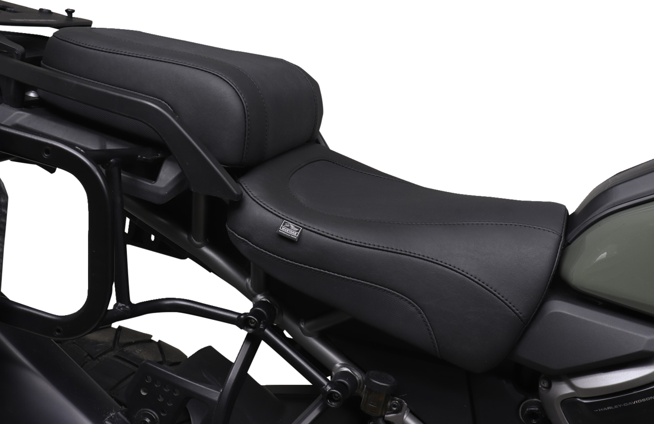 MUSTANG Adventure Touring Seat - Vinyl - Black - Pan America '21-'25 84810 — image 4