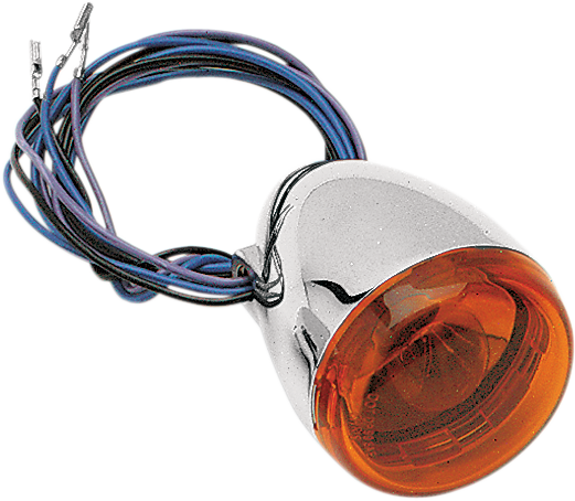 CHRIS PRODUCTS Turn Signal - Chrome/Amber 8501A — image 1