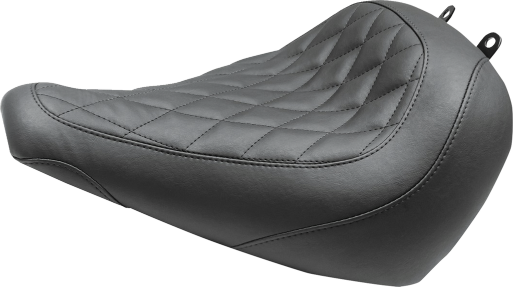 MUSTANG Wide Tripper™ Solo Seat - no Backrest - Diamond - Black Stitch - FXBR '23-'25 85033 — image 1