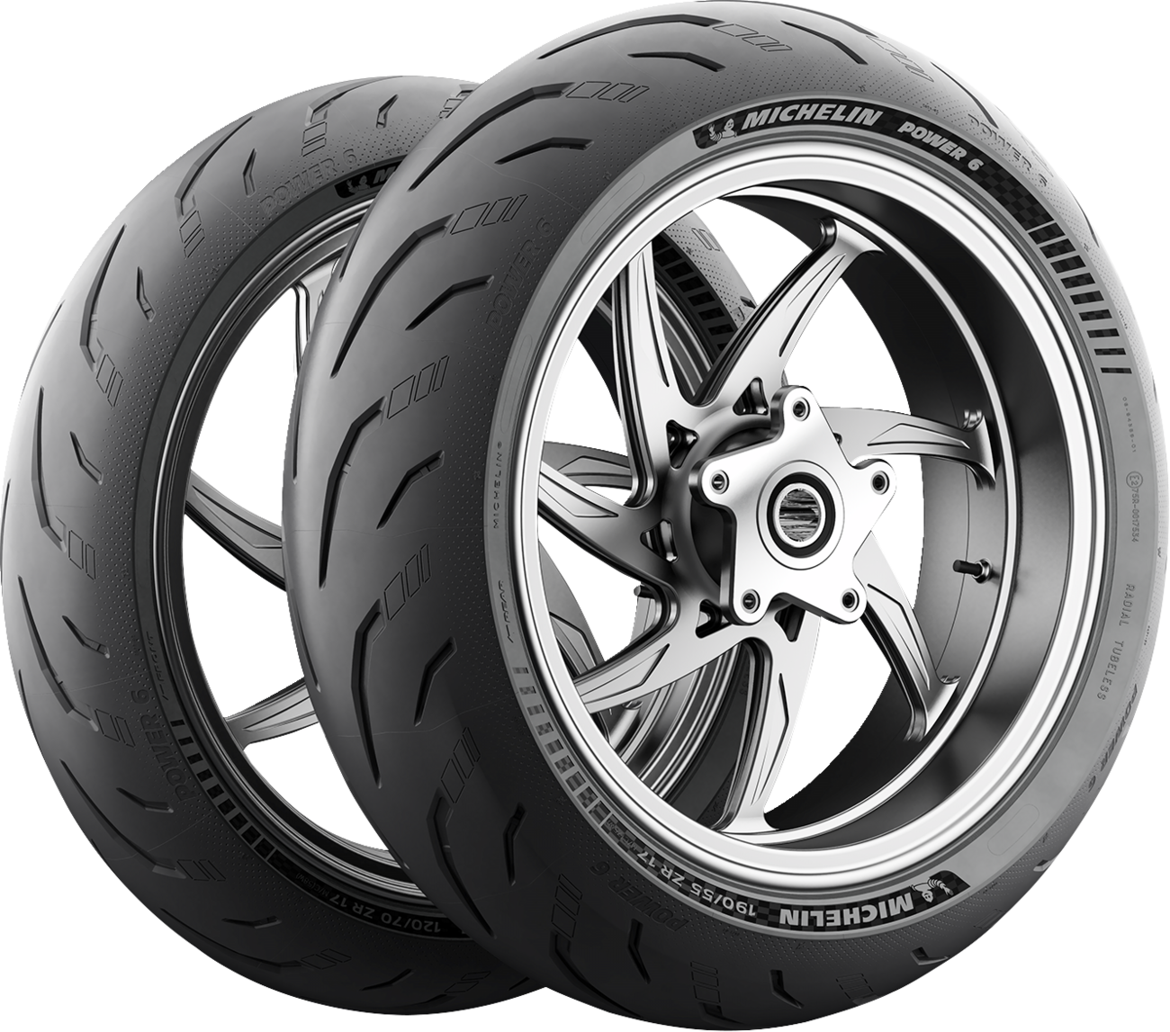 MICHELIN Tire - Power 6 - Rear - 140/70ZR17 - (66W) 85146 — image 6