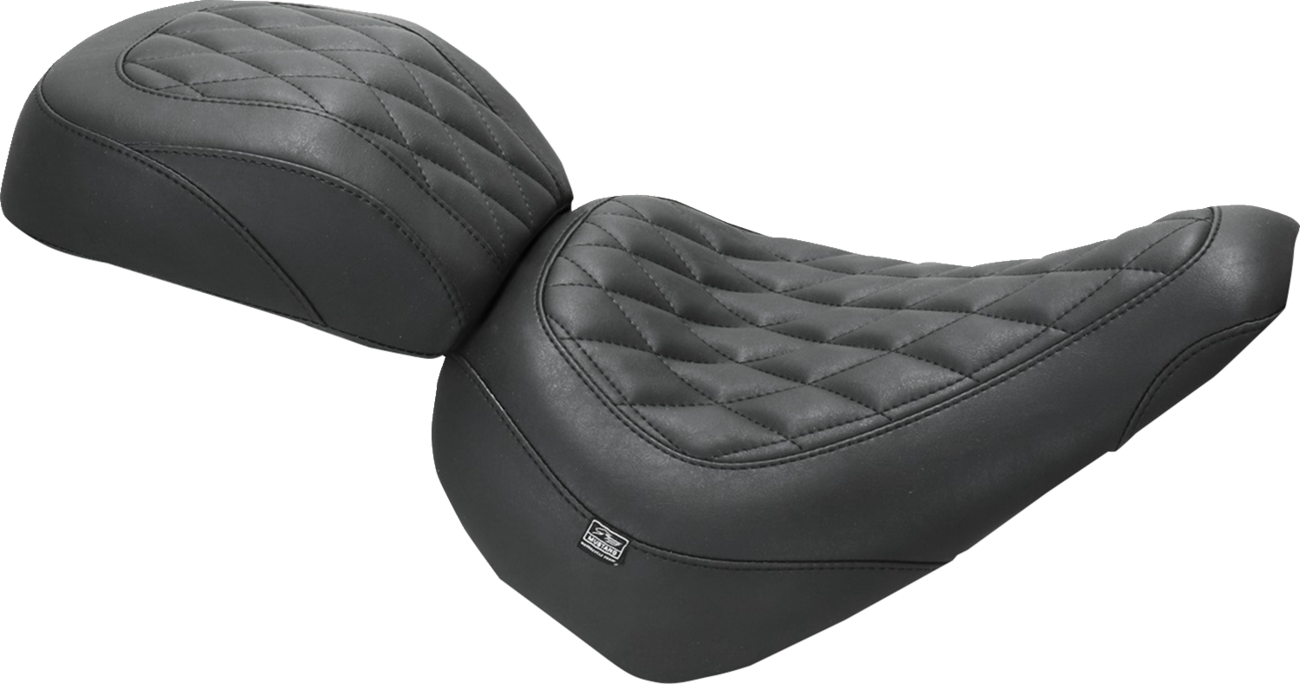 MUSTANG Wide Tripper™ Passenger Seat - Diamond - Black Stitch - FXBR '23-'25 85213 — image 2