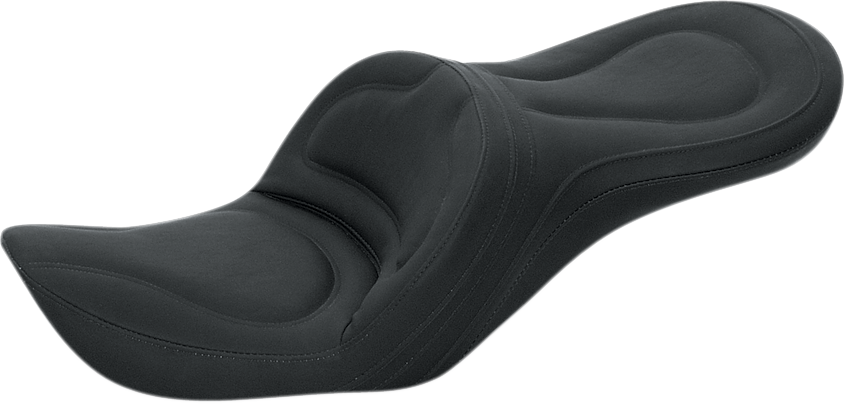 SADDLEMEN Seat - Explorer™ - Without Backrest - Stitched - Black - XL '79-'03 8550JS — image 2