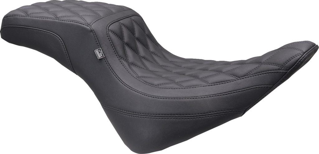 MUSTANG One-Piece/2-Up Squareback Seat - Double Diamond - Black Stitch - FXBR '23-'25 86006 — image 1