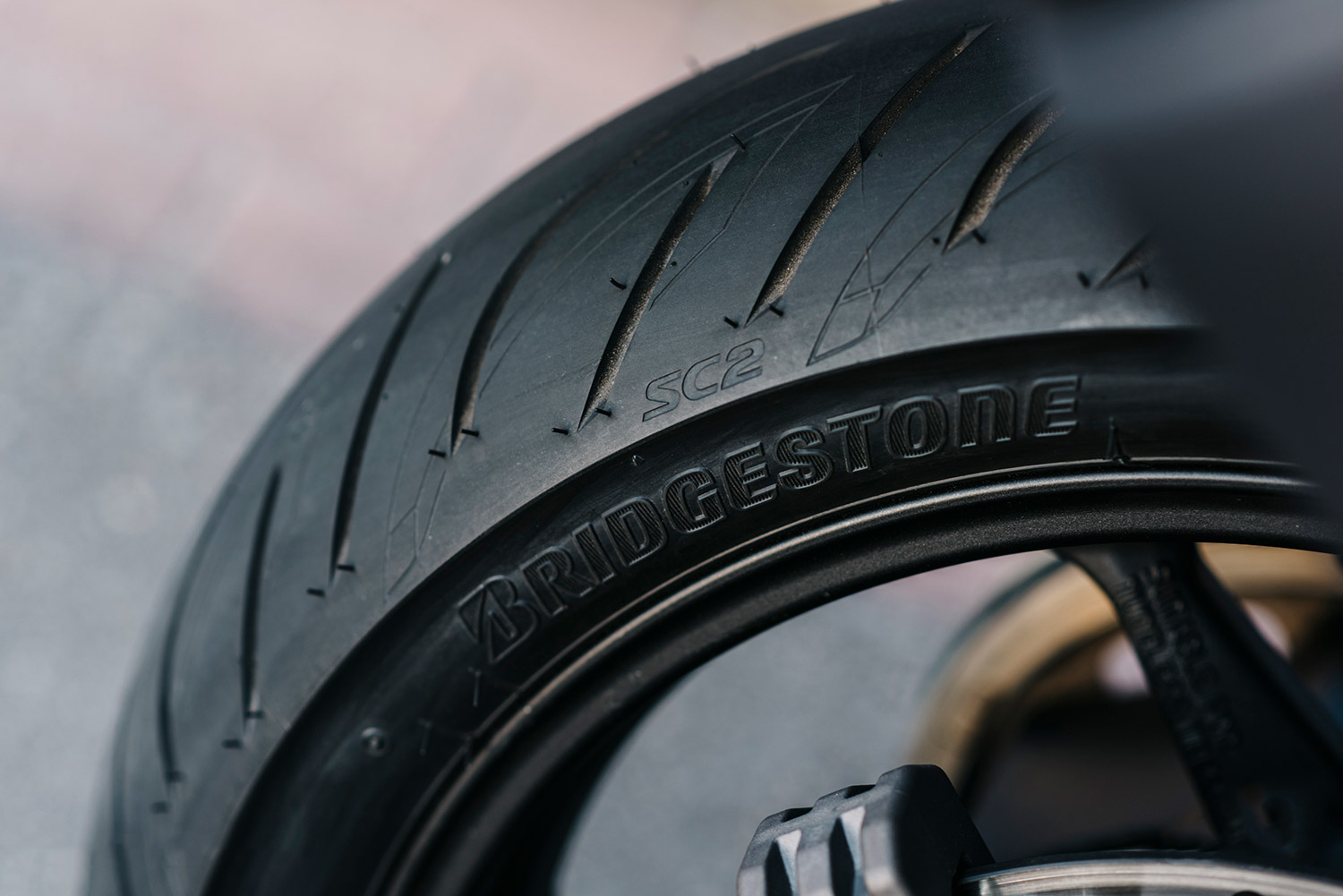 BRIDGESTONE Tire - Battlax SC2 - Rear - 160/60-15 - 67H 8785 — image 3