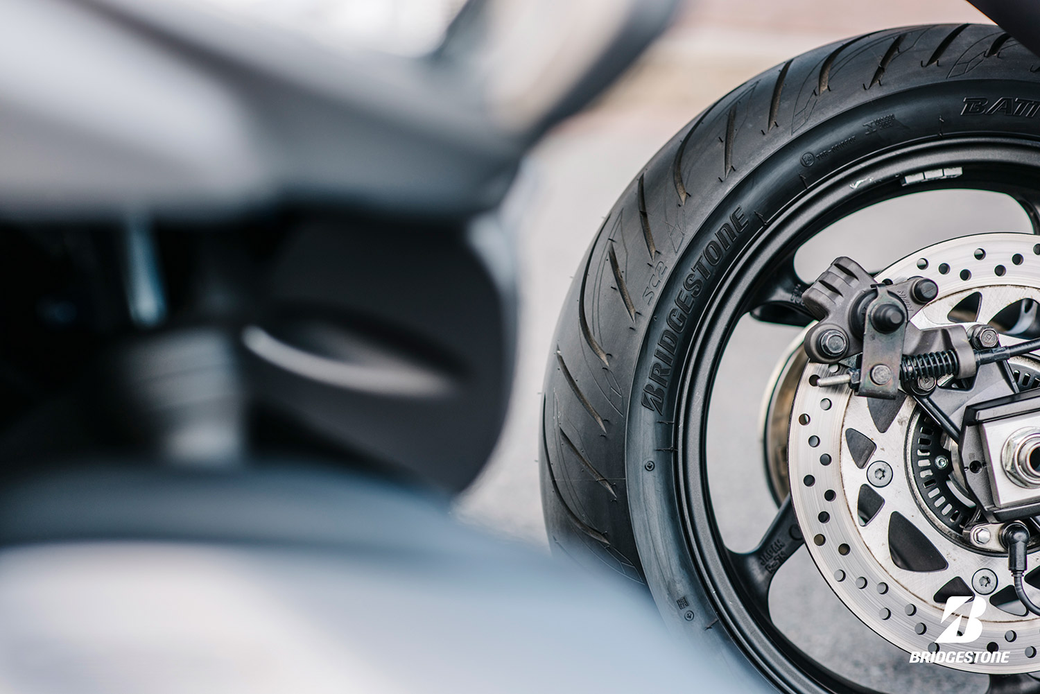 BRIDGESTONE Tire - Battlax SC2 - Rear - 160/60-15 - 67H 8785 — image 4