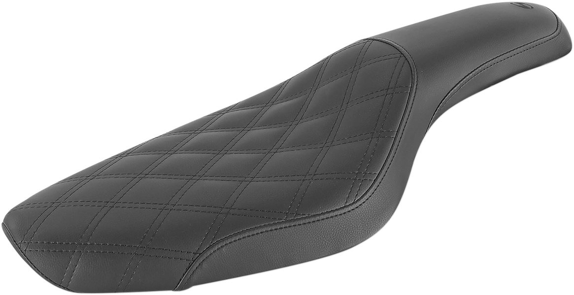 SADDLEMEN Profiler Seat - Front Lattice/Rear Smooth - Black - XL '79-'03 879-03-149 — image 1
