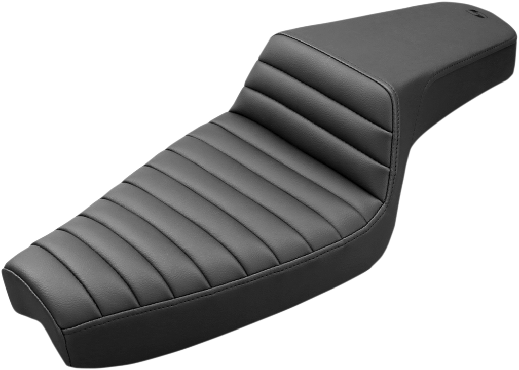 SADDLEMEN Step-Up Seat - Front Tuck-n-Roll - Black - XL 879-03-171 — image 1