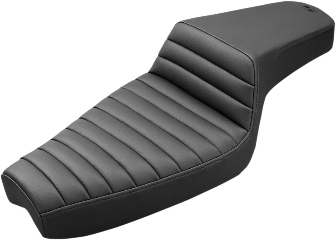 SADDLEMEN Step-Up Seat - Front Tuck-n-Roll - Black - XL 879-03-171 — image 1