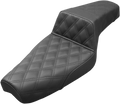 SADDLEMEN Step-Up Seat - Full Lattice Stitch - Black - XL 879-03-175 — image 1