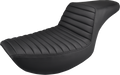 SADDLEMEN Step-Up Seat - Front Tuck-n-Roll - Black - FXR 882-09-171 — image 1
