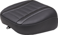 MUSTANG Deluxe Touring Passenger Seat - Gun Metal Stitch - Carbon Fiber Inlay - FLH/FLT '23-'24 88402GM — image 1