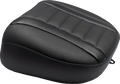 MUSTANG Deluxe Touring Passenger Seat - Sky Blue Stitch - FLT/FLH '23-'25 88402SB — image 1