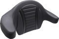 MUSTANG Deluxe Extended Passenger Arm Backrest - Black - Touring 88403 — image 1