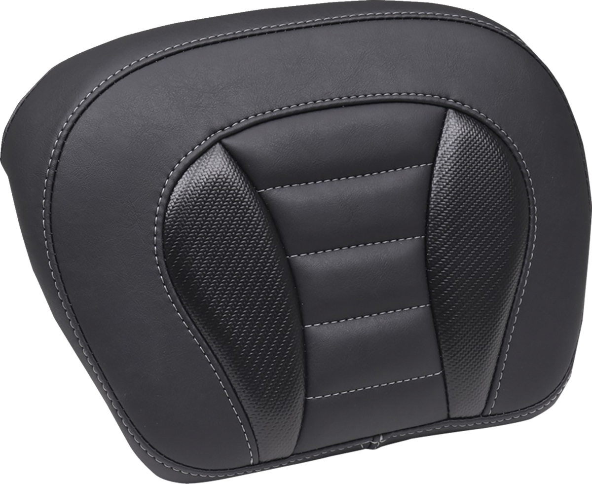 MUSTANG Deluxe Chopped Tour-Pak® Sissy Bar Pad - Black - Touring 88405 — image 2