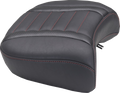MUSTANG Deluxe Passenger Seat - Wide - Dark Cherry Stitch - FLT/FLH '23-'25 88420DC — image 1