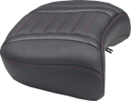 MUSTANG Deluxe Passenger Seat - Wide - Dark Cherry Stitch - FLT/FLH '23-'25 88420DC — image 1
