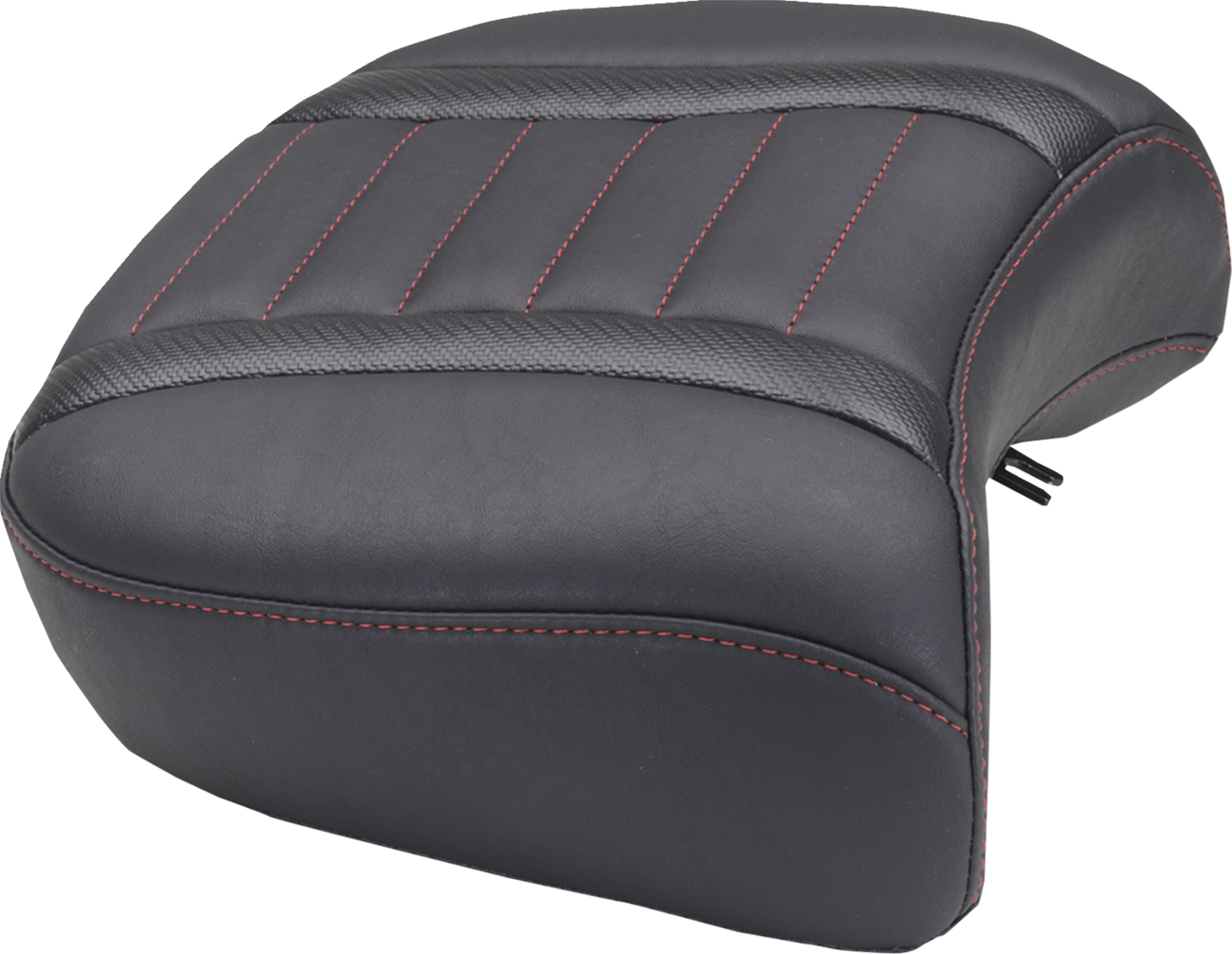 MUSTANG Deluxe Passenger Seat - Wide - Dark Cherry Stitch - FLT/FLH '23-'25 88420DC — image 1