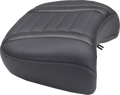 MUSTANG Deluxe Passenger Seat - Wide - Gunmetal Stitch - FLT/FLH '23-'25 88420GM — image 1