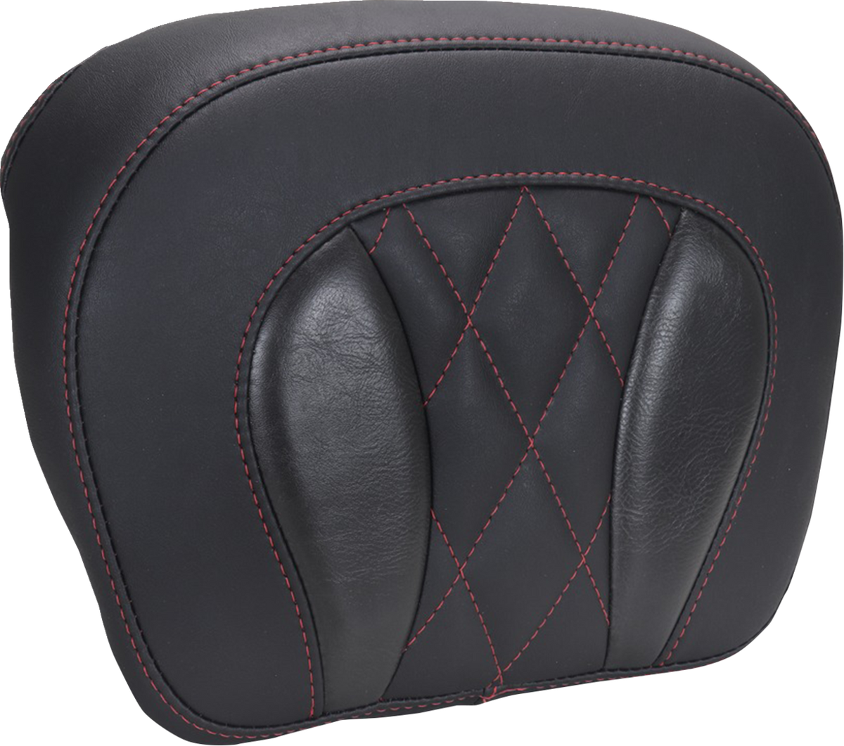 MUSTANG Chopped Tour-Pak® Pad - Dark Cherry Stitching - FLH/FLT '23-'25 88440DC — image 1