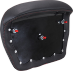 MUSTANG Chopped Tour-Pak® Pad - Dark Cherry Stitching - FLH/FLT '23-'25 88440DC — image 2