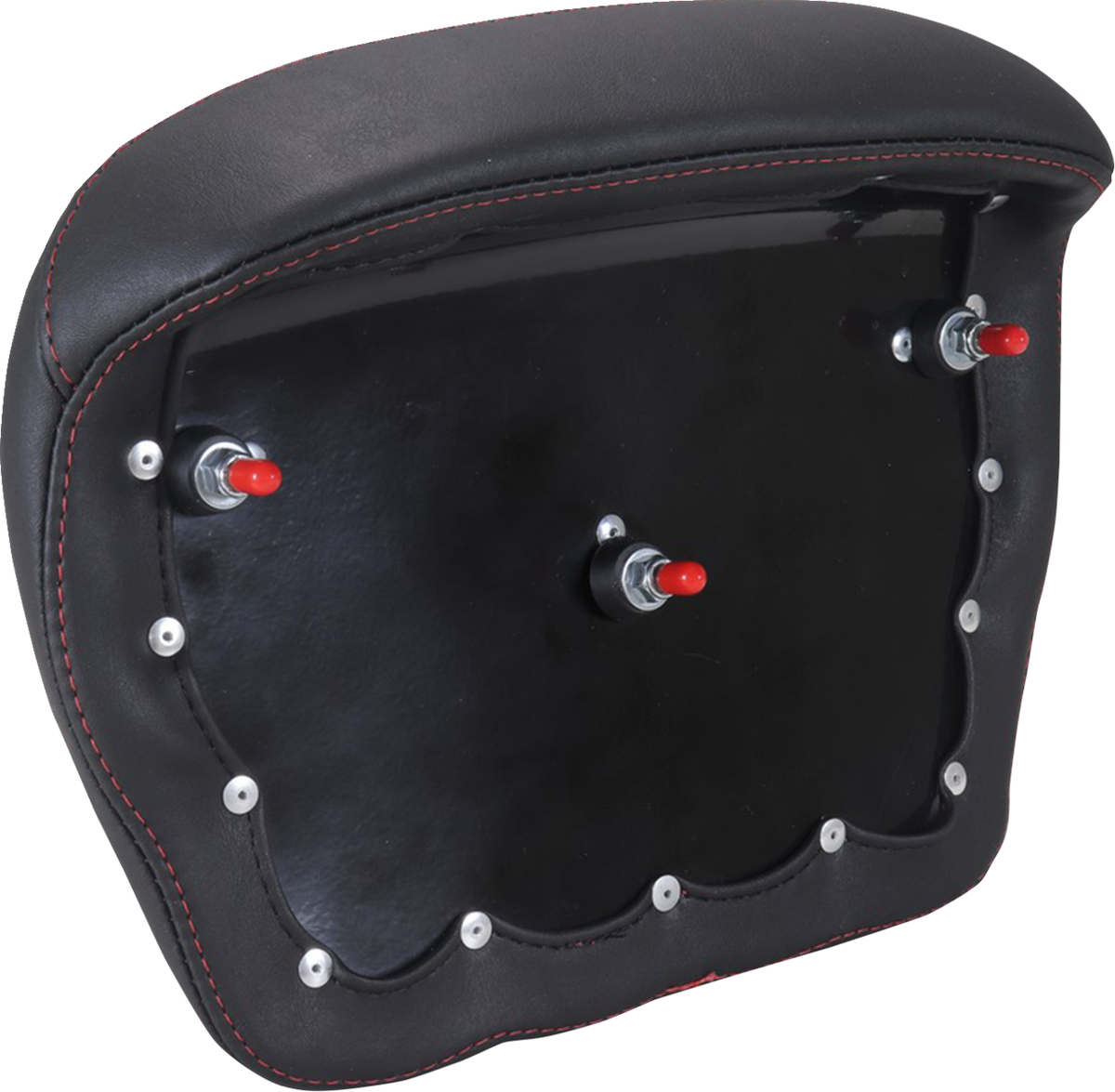 MUSTANG Chopped Tour-Pak® Pad - Dark Cherry Stitching - FLH/FLT '23-'25 88440DC — image 2