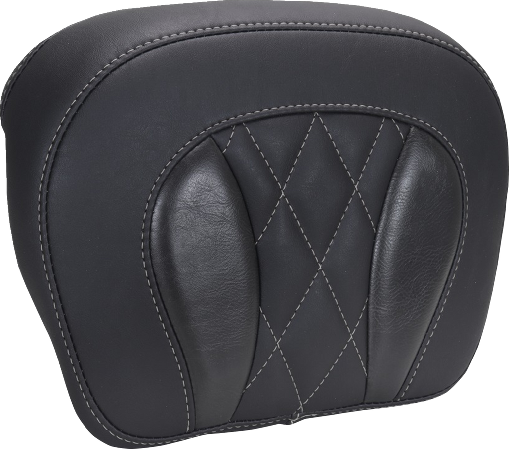 MUSTANG Chopped Tour-Pak® Pad - Gunmetal Stitching - FLH/FLT '23-'25 88440GM — image 1