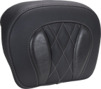 MUSTANG Chopped Tour-Pak® Pad - Gunmetal Stitching - FLH/FLT '23-'25 88440GM — image 1