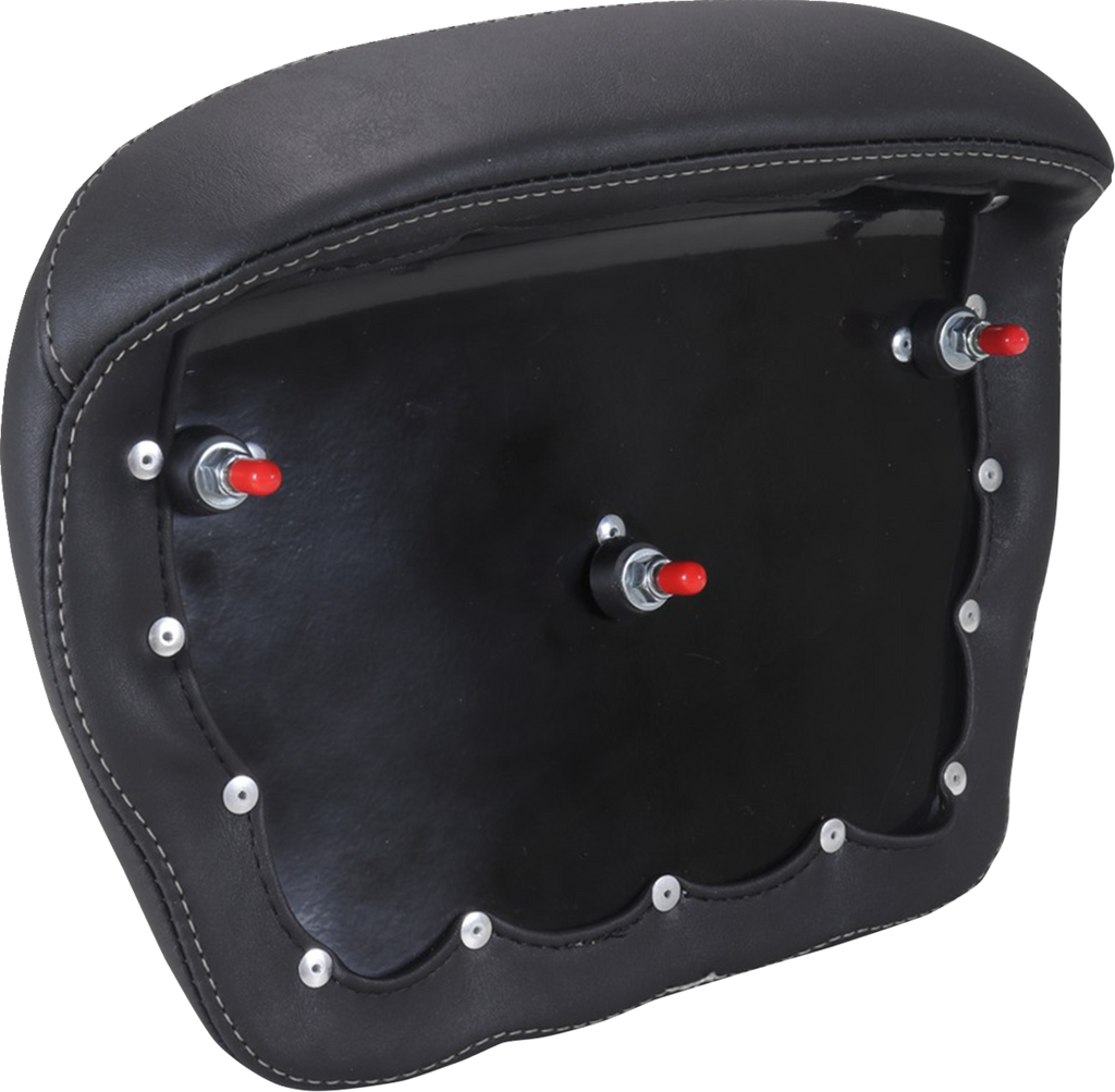 MUSTANG Chopped Tour-Pak® Pad - Gunmetal Stitching - FLH/FLT '23-'25 88440GM — image 2