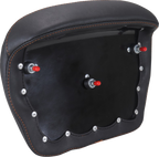 MUSTANG Chopped Tour-Pak® Pad - Mandarin Orange Stitching - FLH/FLT '23-'25 88440MO — image 2