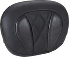 MUSTANG Deluxe Sissy Bar Pad - Diamond - Black Stitch - FLT/FLH '23-'25 88450 — image 1