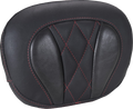 MUSTANG Deluxe Sissy Bar Pad - Diamond - Dark Cherry Stitch - FLT/FLH '23-'25 88450DC — image 1