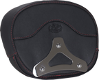 MUSTANG Deluxe Sissy Bar Pad - Diamond - Dark Cherry Stitch - FLT/FLH '23-'25 88450DC — image 2